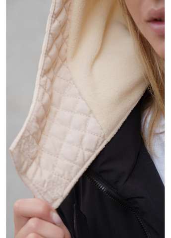 Тепла Шапка Капюшон Капор На Флісі В Велику Клітинку Jesica Without (364670530)