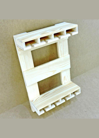 Полиця для келихів з дерева Стенрод бланже (ОБС-000101) No Brand (327425108)