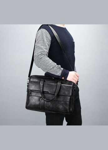 Мужская сумка для ноутбука эко кожа документов А4 Светло-коричневый No Brand (301212042)