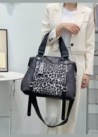 Сучасна жіноча містка сумка сумка Гранд Black Italian Bags (298487282)