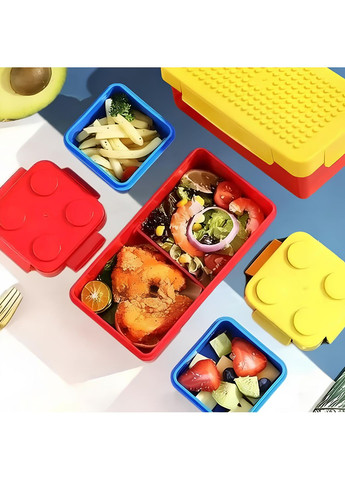 Ланч-бокс в виде конструктора 1150мл. Jooki (358706643)