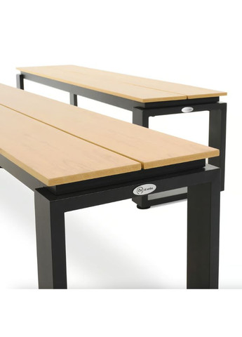 Садова лавка (на цвинтар) Pisa 160см 2 штуки Di Volio (322415188)