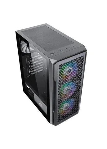Корпус Gaming HEXAGON (G338),, без БЖ, Mid Tower, для ATX / Micro ATX / Mini ITX, 3x120 ARGB Fan, бічна панель із загартованого 2E (397111515)