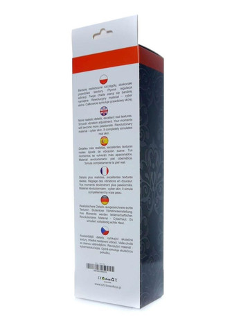 Реалистичный вибратор – Real Skin Multispeed Black Drive LyBaile (335863198)