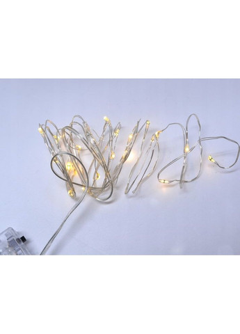 Светодиодная гирлянда нить на 2-х батарейках 20 LED лампочек 2 м 5 шт(2104618699) No Brand (361854773)
