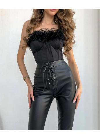 Женские лосины кожаные No Brand (366227328)