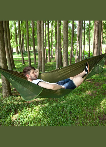 Гамак туристический с москитной сеткой iCamp подвесной 250x120 см (R051057) No Brand (330778755)