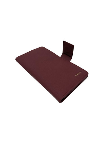 Женский кошелек из эко-кожи J-0826 бордовий 19 x 10 x 2,5 Canevo (367263484)