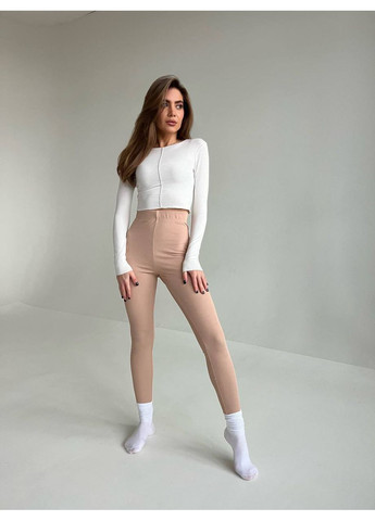 Леггинсы - бежевые | ЗАМЕРЫ В ОПИСАНИИ GD/GL Модний простір (369378505)