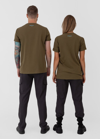 Хакі (оливкова) футболка чоловіча freedom хакі Arber T-SHIRT FF19