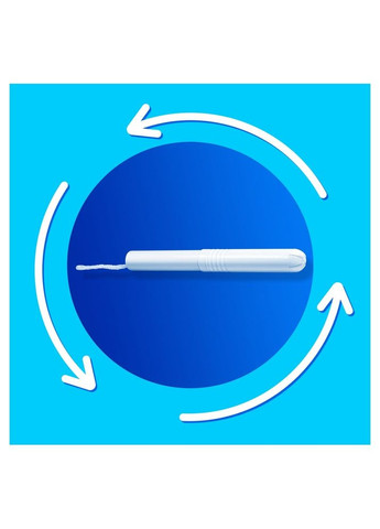 Тампони Compak Regular, з аплікатором, 18 шт. Tampax (328231376)