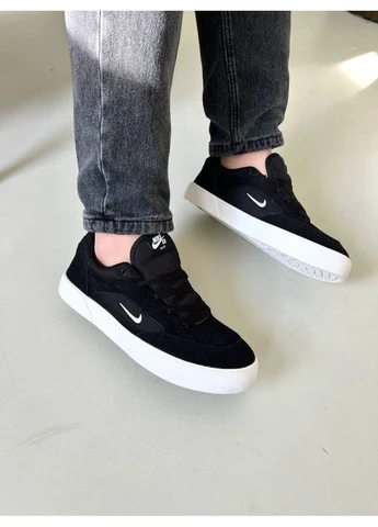 Чорні літні кросівки nike sb skate shoes black найк сб данк No Brand