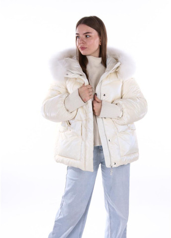 Молочний демісезонний Пуховик Only