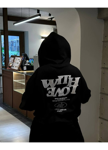 Женский спортивный костюм оверсайз на флисе MonCher (362501246)