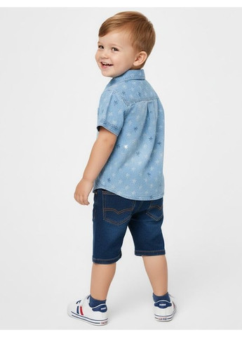 Голубой рубашка Boboli