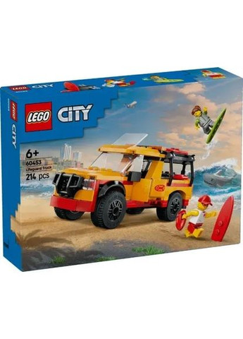 Конструктор City Пляжный спасательный грузовик, 214 деталей () Lego 60453 (328395008)