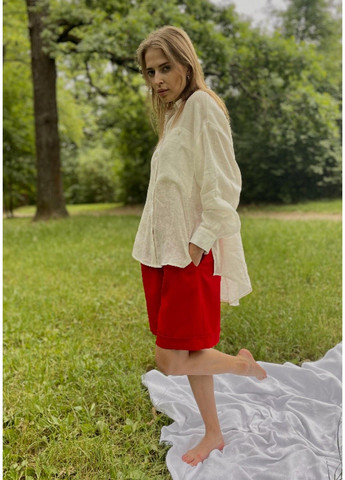 Молочная повседневный рубашка Origa