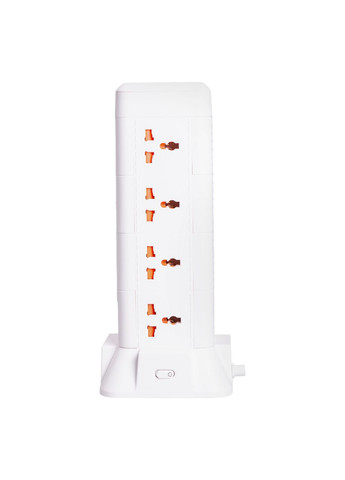 Сетевой фильтр удлинитель 4.8 м с лампой на 12 универсальных розеток с 2 USB 1 Type-C беспроводная зарядка HP-5-11MF Yiwu (370802033)