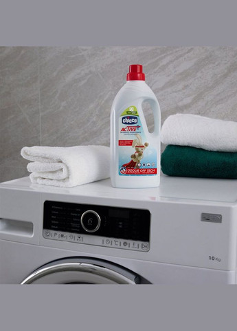 Гель для стирки дезинфицирующий Active, 1.5 л Chicco 10817.00 (332943711)