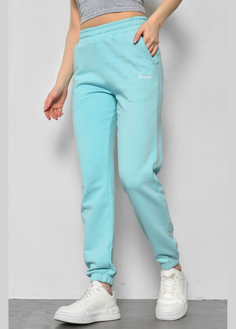 Спортивні штани жіночі блакитного кольору Let's Shop (291683250)