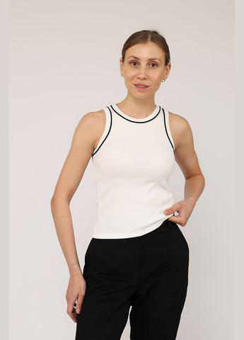 Майка с широкими бретелями женская цвет белый ЦБ-00275298 Karol — 329728323