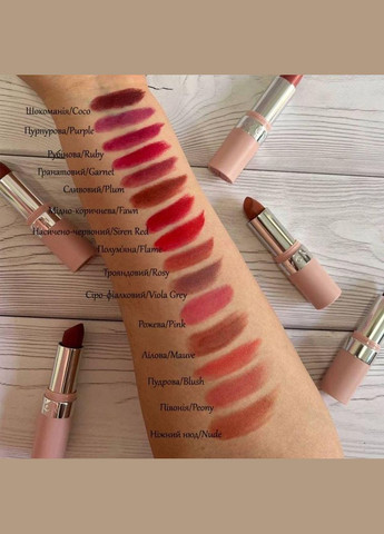 Матова губна помада з гіалуроновою кислотою «Супер Зволоження» Півонія/Peony 1499754 Avon (316450695)