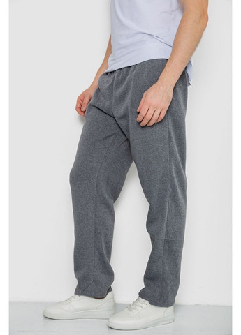 Спортивні штани чоловічі на флісі, колір темно-синій, 244R0025 Ager (331650314)