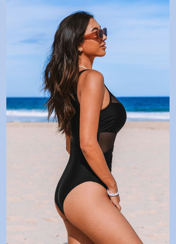 Чорний літній купальник CUPSHE