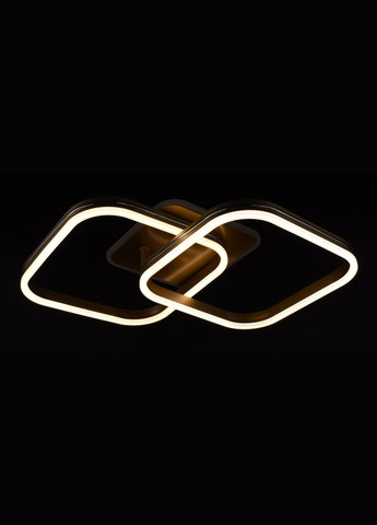 Люстра светодиодная потолочная LED светильник для квартиры на потолок лэд 26326 Золото 12х42х68 см. Sunnysky (364754676)