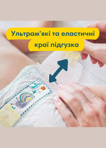 Подгузники на липучках Premium Care 1 (2-5 кг), 72 шт. Pampers (327223504)