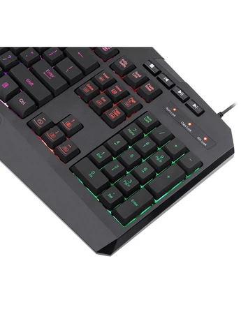 Клавіатура ігрова Harpe2 UKR RGB підставка USB Redragon (314835297)