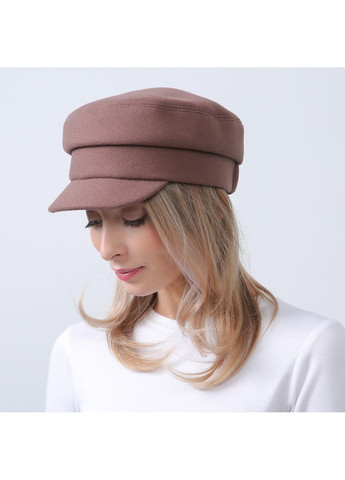 Кепка картуз жіноча кашемір бежева LEA LuckyLOOK 717-817 (322791409)