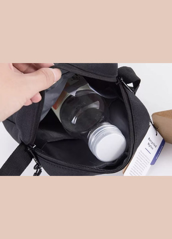 Водонепроницаемый мессенджер через плечо в чорно-розовом цвете. No Brand Мессенджер (322768056)