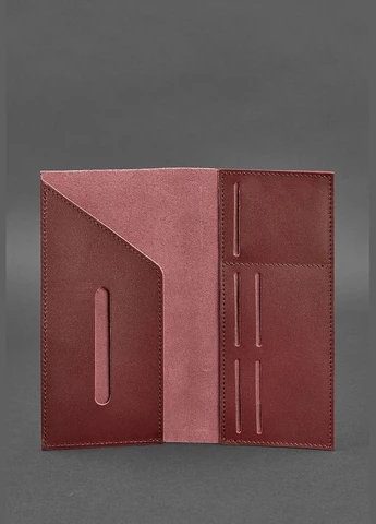 Шкіряний тревел-кейс 3.1 бордовий Краст (A-026724) BlankNote (381493861)