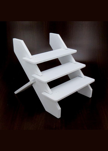 Подставка для цветов из дерева Бандалона зефир (ЦВП-002120) No Brand (328227826)