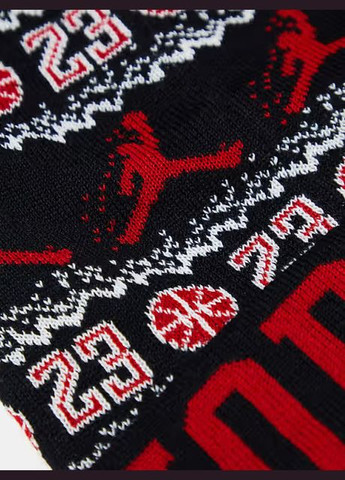 Шапка унісекс Jordan Air Nike Christmas Peak Beanie Black (308061226)