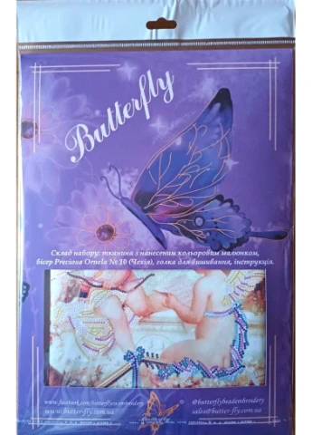 Набор для вышивания бисером 402 Райская мелодия 26 х 23 см Butterfly (381193128)