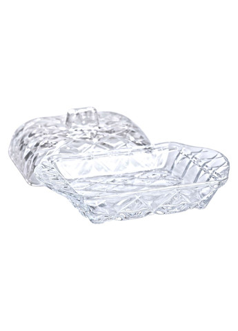 Маслянка скляна з кришкою 16,5х10,5х8 см Yiwu (361678393)