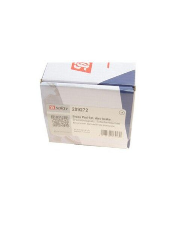 Колодки тормозные (задние) Nissan Leaf 17-/Qashqai/X-trail 13-/Renault Kadjar 15-/Koleos 16 209272 RU63 Solgy (370548924)