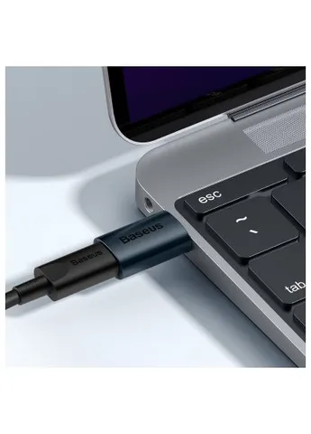 Переходник (ZJJQ000103) Baseus USB 3.1 M to USB-C F blue (388939401)
