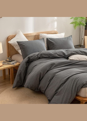 Комплект постельного белья, двуспальный, вареный хлопок (Washed Cotton) Кондор (304574189)