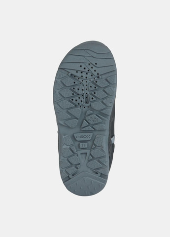 Синие повседневные зимние ботинки для мальчика j sentiero в.b abx a navy grey Geox