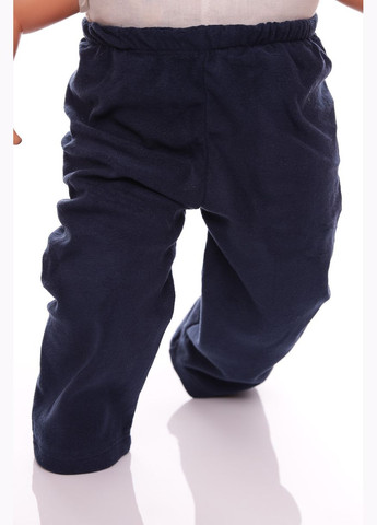 Синий зимний костюм с длинным рукавом для мальчика флисовый веаr синий 68 см (26760) BABYKROHA