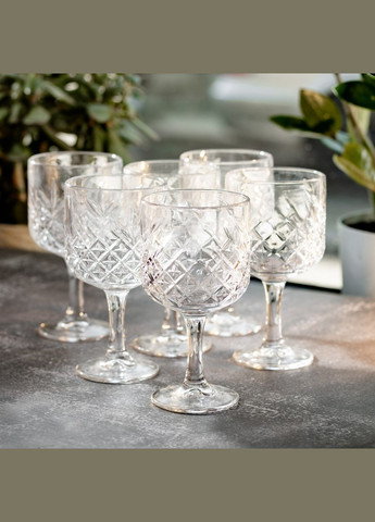 Набір келихів для вина Lirmartur 6 штук по 400 мл Yiwu (326599340)