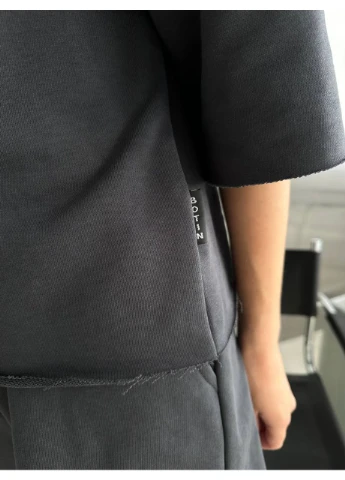 Костюм-двійка в стилі Zara з турецької петлі піньє GD/GL Модний простір (397800386)