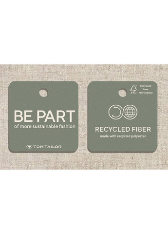 Блакитна демісезонна куртка Tom Tailor