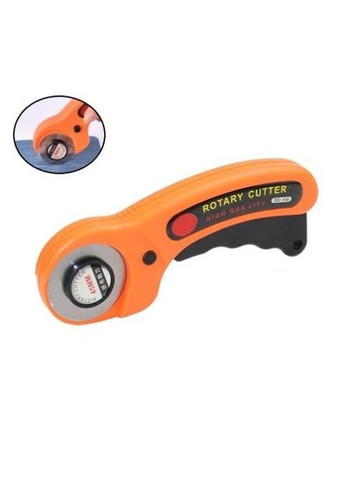 Запасні леза 5 штук для дискового ножа 45мм, для різання тканини, шкіри, паперу Axent (327368329)