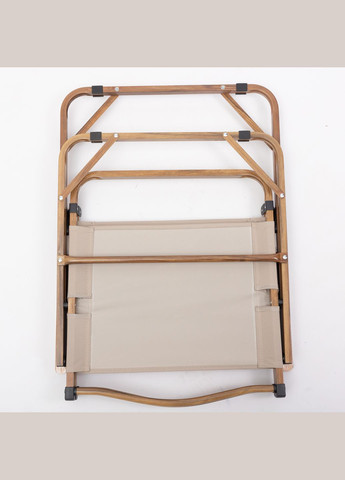 Крісло для кемпінгу складне LUGI HP-SY-1B 52х53х77 см до 130 кг бежевий No Brand (347643523)