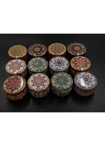 Металлические подарочные коробочки. 7.5х5см. 12шт/уп. HM furnitura (372988846)