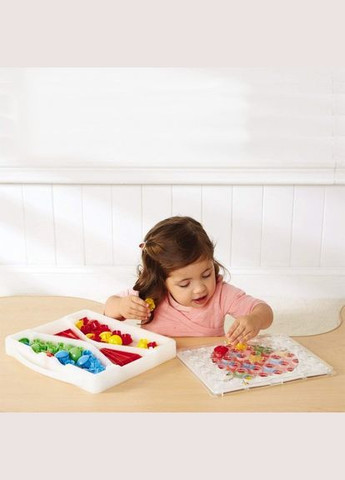 Набір - Для Занять Мозаїкою (Великі Фішки (48 Шт.) + Дошка 27Х21) Quercetti (290110795)